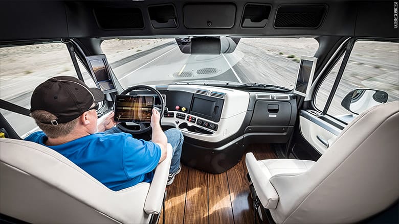 You are currently viewing Will Self-Driving Trucks Leave Truck Drivers Unemployed?